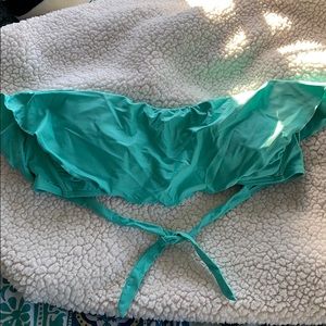 O’Neil light green bikini top